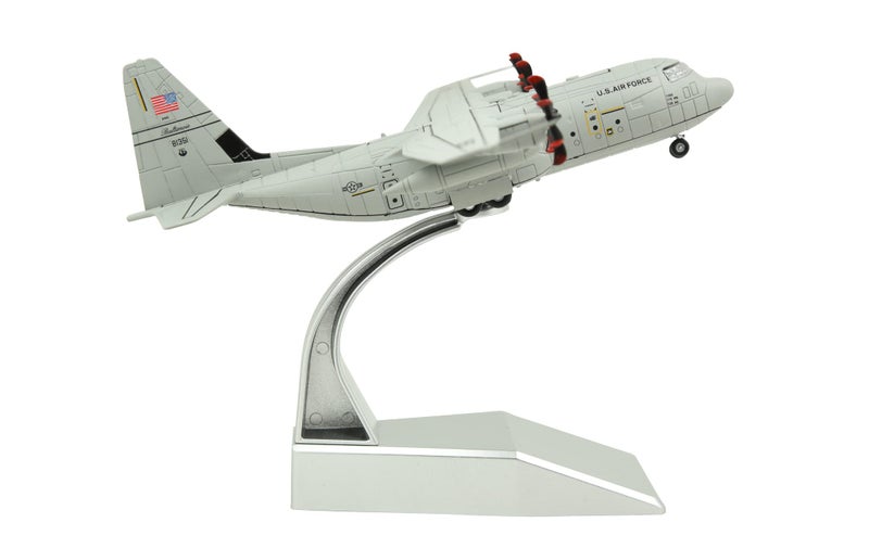 TANG DYNASTY(TM) 1:200 C-130J Hercules Military Transport Aircraft Metal Plane Model,US Air Force,Military Airplane Model,Diecast Plane,for Collecting and Gift - Image 4